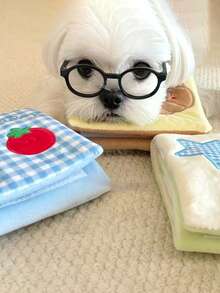 1 套狗狗零食益智玩具 - 可折叠宠物益智喂食器玩具，卡通可爱慢速喂食器，喂食训练互动玩具 - 彩色 - 查看 7