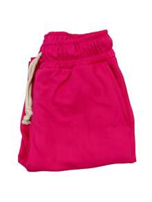 Pants Jogger Dama Afelpado Con Bolsas Laterales Cintura Pretina elástica más jareta Toda Temporada - Rosa Fucsia - Ver 4