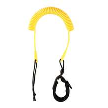 Surfboard Ankle Leash, Paddleboard Specific Cord, Surfboard Tow Rope Retractable Length 2.6ft/80cm, Stretched Length 9.8ft/300cm, Surfing Leg Rope, Elastic Tether Leg Cord, Suitable For Standup Paddleboard, Longboard, Shortboard Ankle Accessories, Surfboard Leash, Support Leg Strap For Standup Paddleboard, Beach Essentials, Beach Accessories, Pool Float - Multicolor - View 8