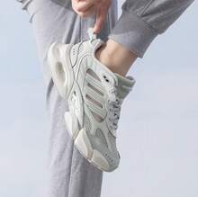 Adidas Zapatillas deportivas con amortiguación transpirable para mujer, tenis casuales para correr - Verde - Ver 7