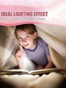 25pcs - 2.8 Inch Mini Flashlight, LED Lighting, Practical Lighting Keychain LED Pendant, Bulk Mixed Macaron Colors, Party Favors, Household Gifts, Classroom Rewards, Back To School Gifts, Baby Shower Party Favors, Piñata Fillers - (4 Random Colors) Non-Rechargeable, Battery Operated! - Multicolor - View 9