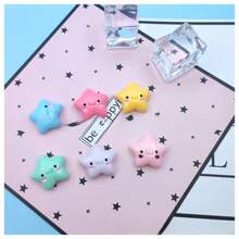 1/2/5/10/20/50/100 Piezas de Estrellas, Corazones, Flores, Lazos, Arcoíris brillantes hechos a mano DIY - Accesorios para clips de pelo y fundas de teléfono