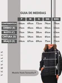 Bobojaco Women's Puffer Jacket Plush Lined Nylon Women's Winter Basic Black Waterproof Coat - National Shipping - 黑色內襯 - 查看 4