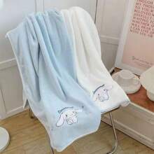 Sanrio 5pcs Children's Towel, Face Wash Square Towel, Soft, Fluffy, Cute, The Perfect Choice For Bathing Time! Home Bathroom Decor Fall Decor Back To School For Beauty Salon Home Bathroom
