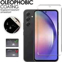 1 Pack Compatible With Samsung Galaxy A03 A04 A05 A13 A14 A15 A16 A23 A24 A25 A26 A34 A35 A36 A54 A55 A56 S23 FE S24 FE 5G Tempered Glass Screen Protector, Scratch-Proof, Bubble-Free,HD Transparent, 9H Hardness,Bubble Free,Case Friendly