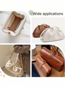 1 pièce Pinces en aluminium carrées de tailles multiples, charnière de matériel de bagage, support de sac nuage, le meilleur partenaire pour les accessoires de sac, sacs à repas, petits sacs carrés, sacs à main et petits portefeuilles, pince de bouche de sac tressé, pinces de sac or, cadeaux pour femmes, accessoires DIY pour les cadeaux de la fête des mères