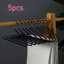 50/20/10/5 Stück platzsparende Hosenaufhänger, offene metallene Hosenaufhänger, rutschfeste Jeans-Aufhänger für Damen und Herren, Kleiderschrank Organizer für Kleidung, Leggings, Hosen, Krawatten, ideales Geschenk