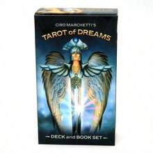 1pc Poker Style Of Dreams Mystery Game Card For Fortune Telling And Party Gathering - Dusty Blue - View 2