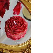 Joivida Bougies sensuelles basse température, bougies de festival, bougies parfumées pour ambiance de fête, bougies en mélange de cire de soja sans fumée, bougies noires et rouges pour Halloween