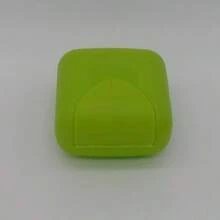 1pc Square Tampon Holder Box With Lock And Flip Cover, Waterproof Plastic Mini Travel Convenient Storage Case For Women, Holds 6 Slim Tampons Only - Multicolor - View 9