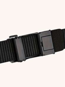 全新自动扣腰带，帆布战术工作服休闲户外军训裤腰带，男士 - 彩色 - 查看 5