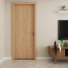 1 Roll Of Peeling And Pasting White Wood Grain Wallpaper, Easy To Clean, Waterproof And Removable Vinyl Contact Paper, Simple DIY Home Decoration For Living Room, Kitchen, Bedroom, Dormitory-Multi-Purpose Furniture Renovation - Yellow - View 4