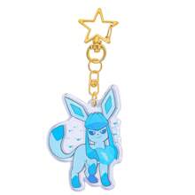 pocket monsters Accessoires Pokémon - Porte-clés en acrylique Eevee 9 formes, charmant pendentif de sac à dos, bijoux DIY pour femmes, accessoires de voiture, breloques de sac, sacs d'école, lettre de dessin animé