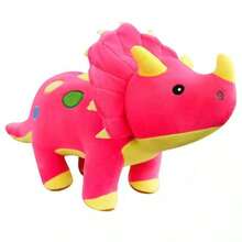 1pc 2025 New Arrival Hot Selling Large Plush Dinosaur Doll Tyrannosaurus, Triceratops, Brachiosaurus Stuffed Animal Pillow Doll, Gift For Children Boys Girls, Birthday, Easter, Festival