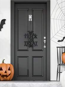 1 件万圣节挂饰蜘蛛蝙蝠鬼头骨万圣节装饰物 DIY 万圣节派对庭院窗户家居室内室外装饰家居装饰万圣节装饰秋季装饰房间装饰秋季装饰