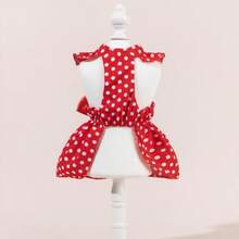 1PC Dog Cat Fashion Cute Floral Dress Pet Costume Pet Princess Bow Dress - Multicolor - View 5