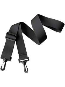 1 Piece Shoulder Crossbody Strap Computer Bag Shoulder Strap Toolbox Shoulder Strap Adjustable Bag Strap Back To School Supplies - Black - View 1