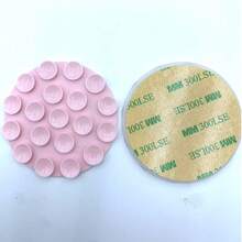 19pcs Single-Sided Adhesive Silicone Round Suction Cup Slouchy Phone Holder, Can Stick On Mirror And Walls At Any Angle, Unlocks New Selfie And Streaming Poses Compatible With IPhone, Android Phone, Gift For Birthday, Family, Friends Phone Stand, Phone Accessories