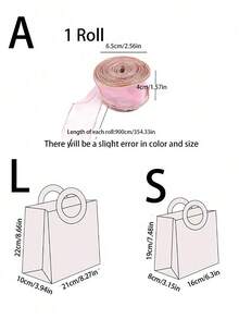 10 个/1 个磨砂透明圆形礼品袋，适合情人节、婚礼派对、伴娘礼物、珠宝店、婚礼回礼、礼品包装、服装购物袋、可重复使用 PVC 礼品袋 - 彩色 - 查看 3