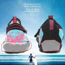 Shoes Barefoot Aqua Socks Outdoor Indoor Quick Dry Sandals Lightweight Slip On Walking Sneakers Beach Pool Swim (Little/Big) - 粉色 - 查看 4