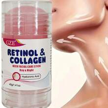 GZE Retinol & Collagen Neck Cream: Facial Moisturizing Cream Containing Retinol And Collagen Complex, For Day And Night Use - Moisturizing And Firming Cream For Face And Neck - Hồng - Xem 5