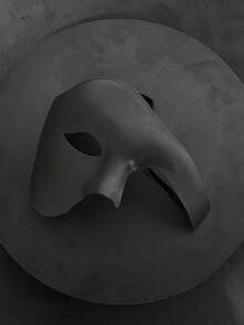 1 Buah Topeng Setengah Wajah Satu Mata Elegan untuk Kostum Phantom of the Opera, Set Topeng Pasangan Serasi untuk Pernikahan, Pesta Topeng & Pertunjukan Teater - Topeng Plastik dengan Visibilitas Satu Mata, Aksesori Kostum (Halloween, Opera) - MultiWarna - View 8