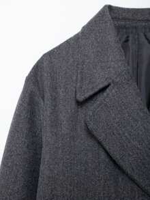 DEEKA Autumn/Winter New Women Coat, Casual Fashion Versatile Loose Soft Button Front Jacket