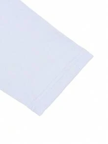 ii Women Plain Crew Neck Short Sleeve Crop Top, Casual Daily Wear