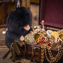 Fantastic Beasts Niffler Plush Keychain - Harry Potter Merchandise, Cute Collectible Gift For Birthday & Christmas - Multicolor - View 2