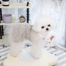 Robe de style coréen de 25 cm pour animaux de compagnie, robes d'été pour chiens/chats, tenues de princesse en maille respirante pour animaux de compagnie