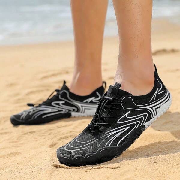 2025 New Beach Water Wading Hiking Barefoot Shoes, Comfortable Swimming Shoes Couples & Family Outdoor Casual Five-Toe Anti-Slip