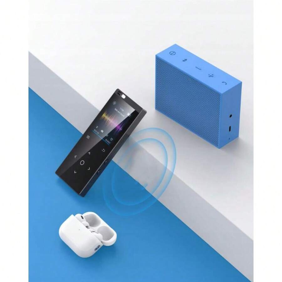 MP3 mit 64G-Speicherkarte, Musik-Player, Rauschunterdrückung mit VOX-Funktion, integrierter AUX-Anschluss