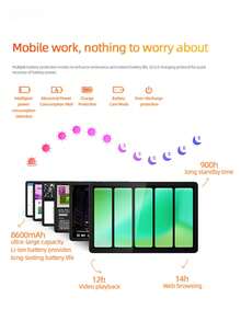 Lenovo Tab K11 WIFI 平板电脑，配备 6GB+128GB 存储空间、11.5 英寸 2K 爱眼显示屏、杜比全景声、骁龙 680 处理器和 8600mAh 电池。