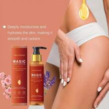 Moisturizing Rose Firming Body Oil, Softens And Firms Skin. Daily Care, Nourishing Moisturizing Body Oil, Suitable For Everyday Moisturizing Massage, Makes Skin Look More Radiant.