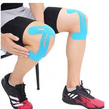 6 Pcs Multi-Color Knee Sports Tape, Suitable For Knee Pre-Cut Muscle Tape, Practical For Marathon Running, Football And Basketball. Gym Accessories Sales Sports Tape - Multicolor - View 2