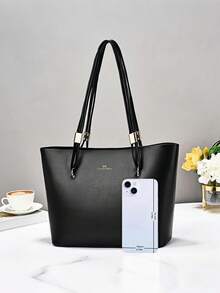 奢华优雅女士手提包，宽敞柔软皮革单肩包，适合日常通勤、办公室工作、母亲节礼物