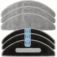 6 Packs Replacement Mop Pad Compatible With IRobot Combo I5+/ I5/ J5+/ J5 Robot Vacuum And Mop, Washable & Reusable Microfiber Cleaning Pads