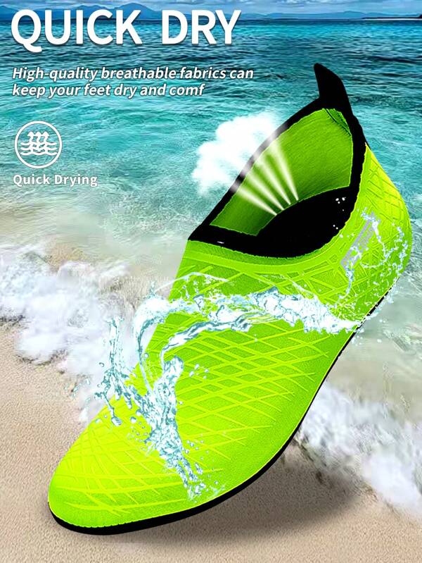 أحذية مائية عامة الاستخدام، أحذية شاطئ، أحذية يوغا، صنادل، أحذية سباحة خارجية، أحذية غوص، أحذية عدم الانزلاق خفيفة الوزن للتنزه في المياه، أحذية غطس
