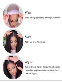 1pc Invisible Wig Grip Band, Non-Slip Transparent Wig Headband, Natural Styling, Comfortable Elastic Wig Fixing Band, Suitable For Lace Front, Stabilize Wig