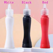 3 Bottles/Set Candy Color Simulated Cream Gel, Colorful Cream Clay DIY Phone Case Tools/Handmade Decor, Silicone Cream Adhesive For DIY Jewelry Making, Phone Case, Hair Clip Crafts