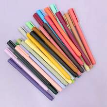 20/30 قطعة/مجموعة أقلام حبر بألوان متنوعة من فئة كرات التحكم بالسرعة، حبر مقاوم للبهتان، توريد قرطاسية للطلاب ودفاتر كتابة اليد للعودة إلى المدرسة