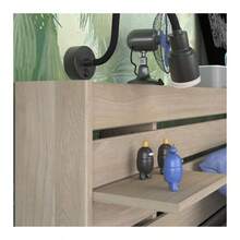 Miroytengo Cama Juvenil Eik con 2 Cajones Inferiores Roble Japonés 90x190-200 - Marrón - Ver 6