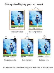 1 tấm Poster chính thức của Cole Palmer Chelsea FC năm 2025, Tranh trang trí tường bóng đá không khung cho ký túc xá/quán bar thể thao, Quà tặng cho người hâm mộ bóng đá & Trang trí hang động dành cho nam giới (Tranh dán tường bóng đá) - Nhiều màu - Xem 4