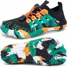 Shoes Barefoot Aqua Socks Outdoor Indoor Quick Dry Sandals Lightweight Slip On Walking Sneakers Beach Pool Swim (Little/Big) - 10-黑色 - 查看 1