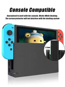 2pcs Switch Tempered Glass Screen Protector, High Definition, Touch Sensitive, Water-Resistant, Fingerprint-Proof, Anti-Drop, Anti-Scratch, Compatible With Switch/Switch Lite/Switch OLED/Switch 2