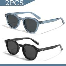 HBK HBK Herren TAC Polarisierte Brille TR90 Quadratischer Rahmen klassisch-lässige Mode neuer Stil Dekorative Lesebrille für Outdoor Urlaub Sport Angeln Reise Straßen Foto Party für Sommer Strand Urlaub, Outdoor, Reise