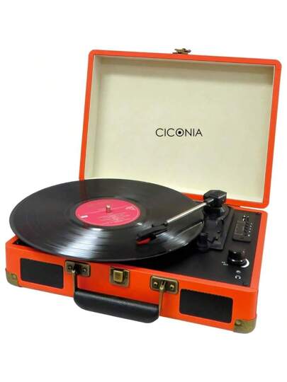 レトロ　レコードプレーヤー型PC　i5 東京Deco] 多機能 ポータブル レトロ レコードプレーヤー トランク