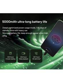 Motorola Lenovo Motorola MOTO G55 5G Smartphone Global ROM 8GB+256GB MediaTek Dimensity 7025 Processor 6.5" Inch 120Hz Refresh Rate LCD Screen 50MP OIS Main Camera 16MP Front Camera 5000 Mah Baterry 33w Fast Charging *Support Multiple Languages