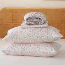 Black Sheets, Deep Pocket, 1800 Thread Count, Soft Breathable, Cute Printed Boho Farmhouse Bed Sheets, Up To 18 Inch - Pink - View 5