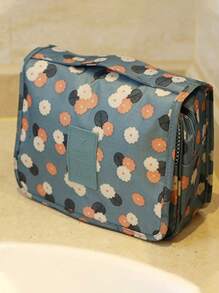 Hanging Travel Makeup Bag, Large Capacity Bathroom Toiletry Organizer, Multi-Functional Double Layer Cosmetic Bag, Portable Beauty Storage Pouch, Waterproof Beach Bag, Handbag, Perfume Holder, Makeup Case, Skincare Pack, Suitable For Skincare Products, Puff, Makeup Remover Pad, Makeup Brushes, Eyeshadow Palette, Floss, Great Gift For Friends And Teachers, Back To School & College Essential